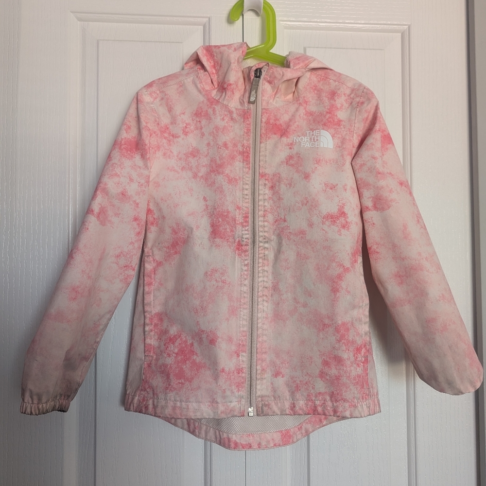 The North Face girls rain jacket Size XS (6)
